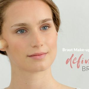 Braut Make-up selber schminken: definieren konturieren