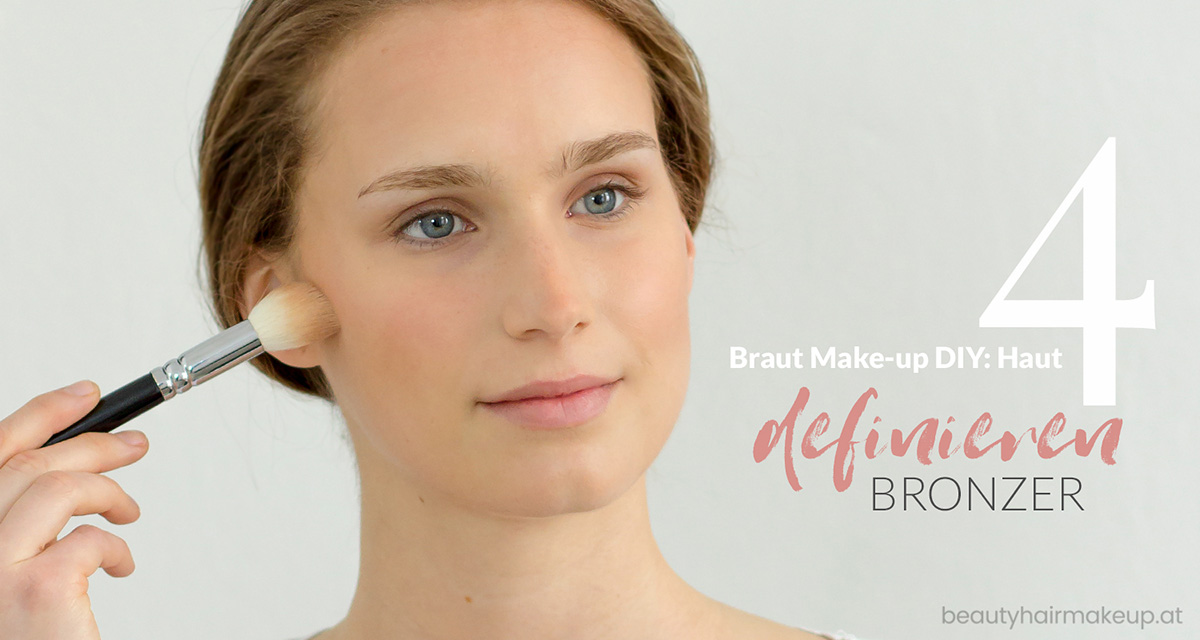 Braut Make-up selber schminken: definieren konturieren