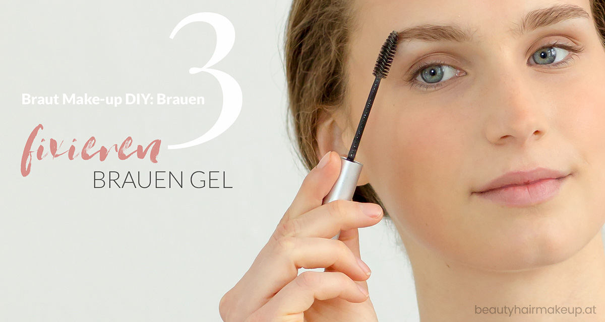 Braut Make-up selber schminken: Brauen